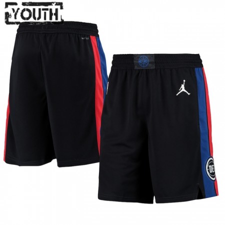 Detroit Pistons Shortsit Jordan 2022-23 Statement Edition Swingman - Lasten